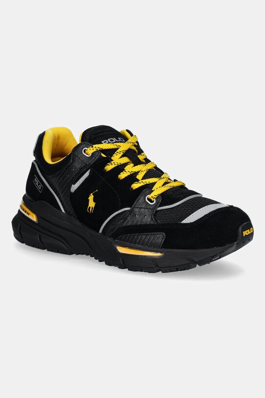 Polo Ralph Lauren sneakers Trackster 250 textil negru 809955687001.999