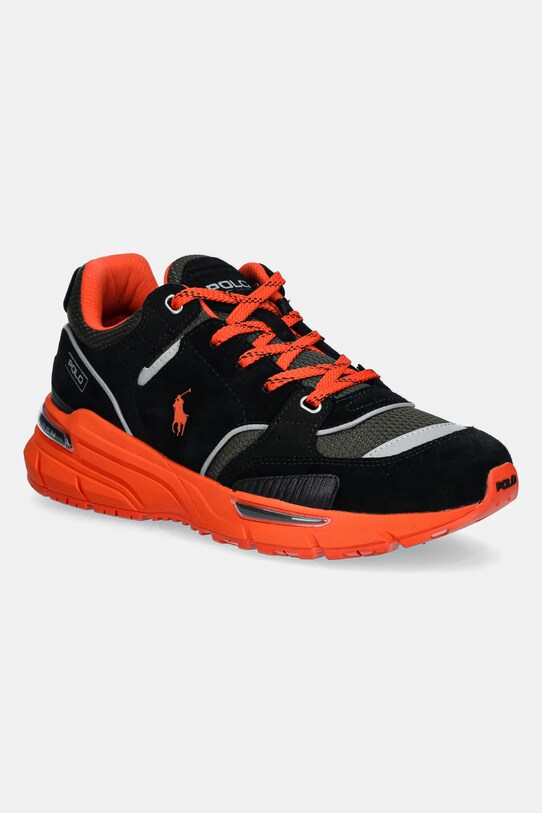 Кроссовки Polo Ralph Lauren Trackster 250 замш чёрный 809955687002.001