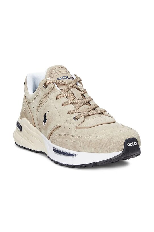 Polo Ralph Lauren suede sneakers Trackster 250 809955688001.100 beige SS25