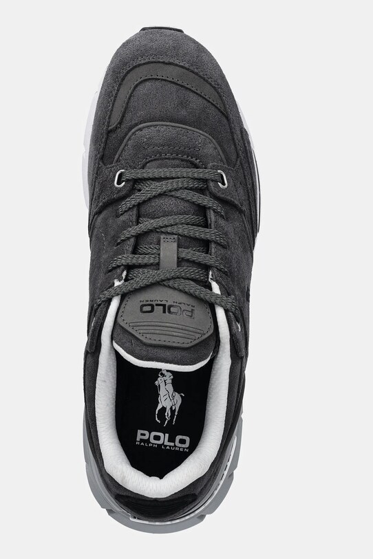 Замшеві кросівки Polo Ralph Lauren Trackster 250 сірий 809955688002.020