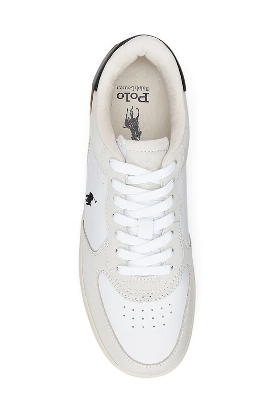 Шкіряні кросівки Polo Ralph Lauren Masters Crt білий 809955690001.100