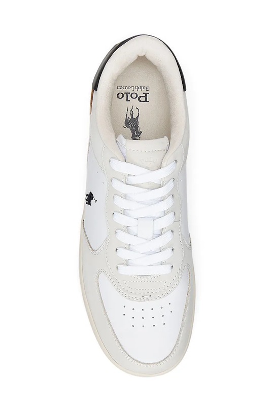 Kožne tenisice Polo Ralph Lauren Masters Crt bijela 809955690001.100