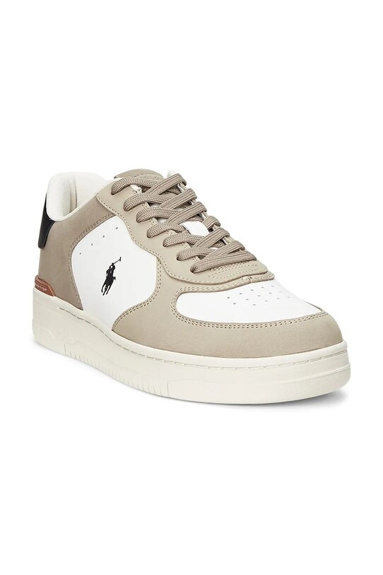 Шкіряні кросівки Polo Ralph Lauren Masters Crt 809955690004.101 бежевий SS25