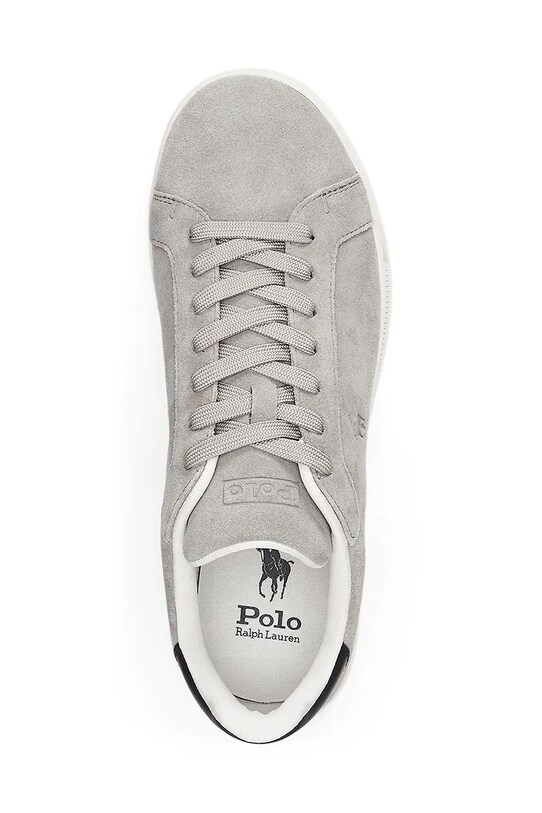 Polo Ralph Lauren sneakersy zamszowe Hrt Crt Ii szary 809955691002.020