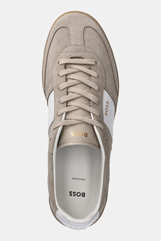 Kožne tenisice BOSS Brandon bež 50512365.260