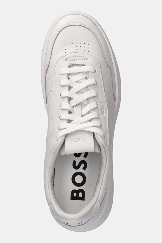 Шкіряні кросівки BOSS Baltimore білий 50536484.100