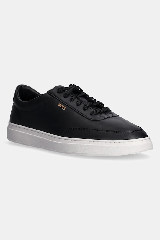 BOSS sneakers din piele Kieran mic de statură negru 50536504.001