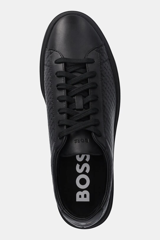 BOSS sneakersy skórzane Kieran czarny 50536507.005