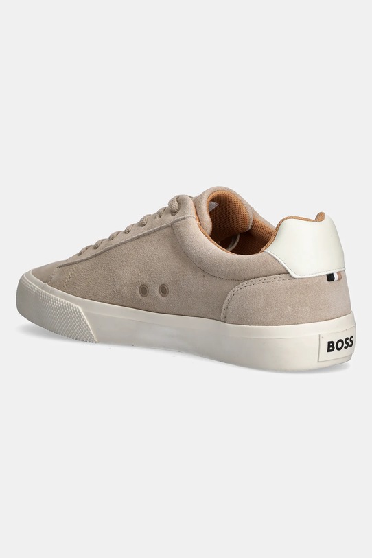 Obuwie BOSS sneakersy zamszowe Aiden 50536521.275 beżowy