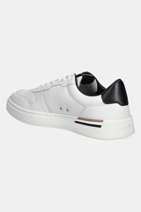 Obuwie BOSS sneakersy skórzane Clint 50542538.140 biały