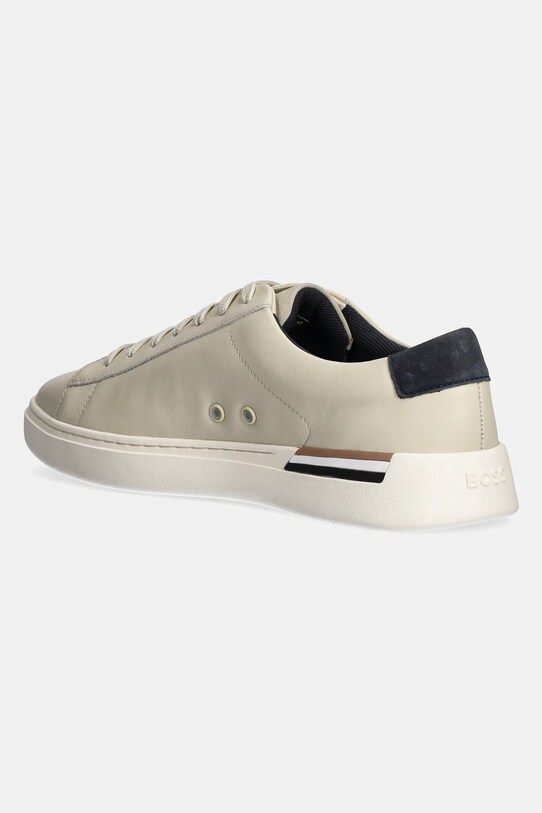 Încălțăminte BOSS sneakers din piele Clint 50543440.124 bej