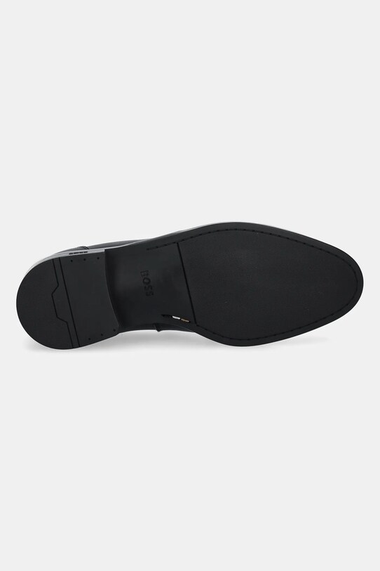 Кожаные мокасины BOSS Tayil 50531305.001 чёрный