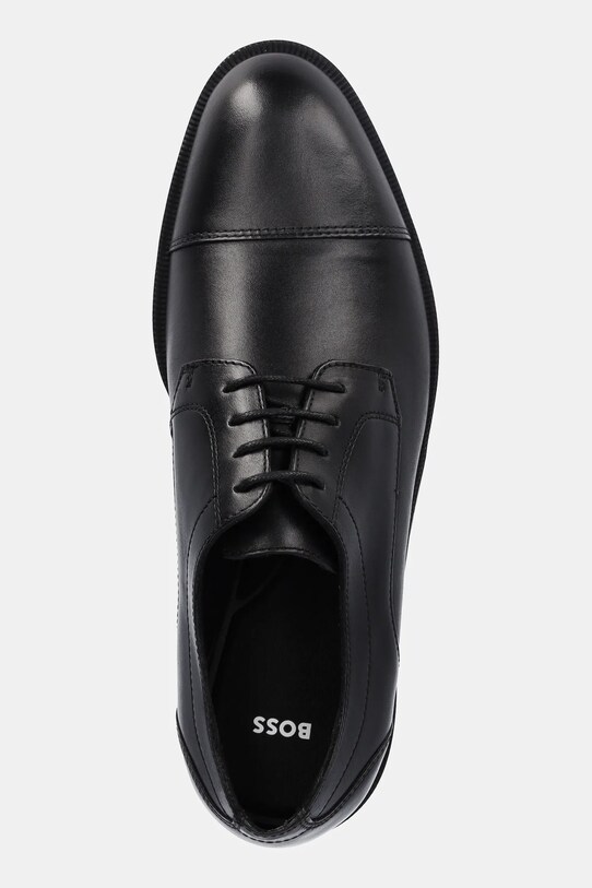 Кожаные туфли BOSS Tayil чёрный 50536144.001