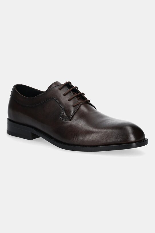 Шкіряні туфлі BOSS Limber elegant коричневий 50536152.201