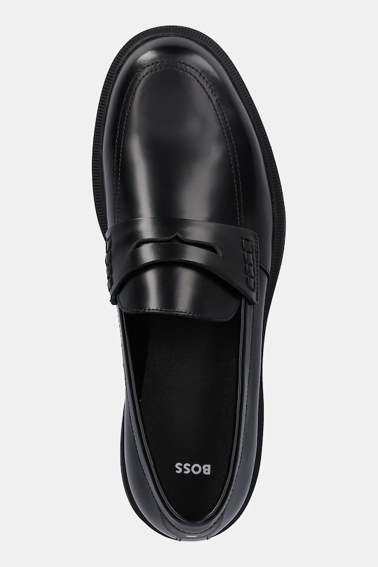 BOSS mocasini de piele Ronnin negru 50536172.001