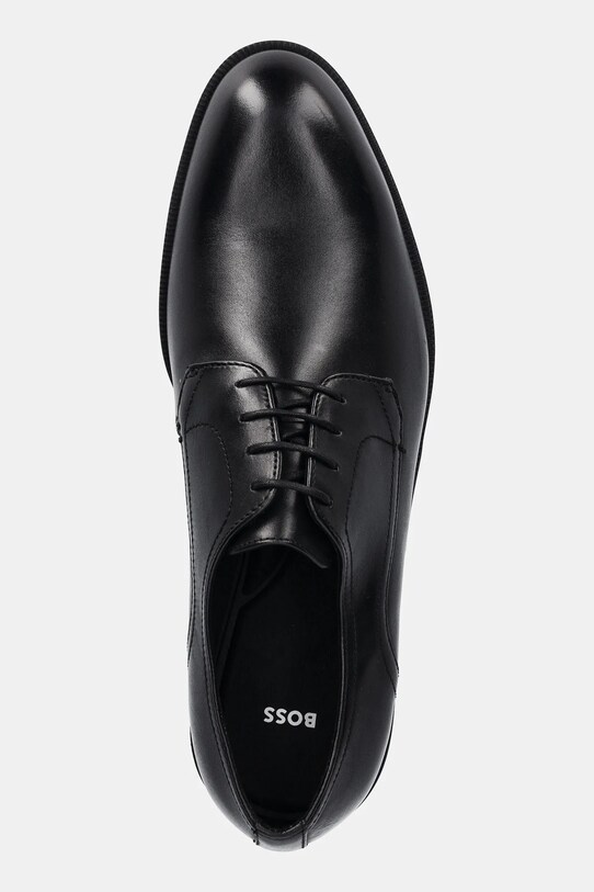 Кожаные туфли BOSS Tayil чёрный 50541701.001