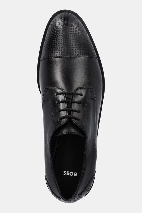 BOSS pantofi de piele Tayil negru 50543422.001