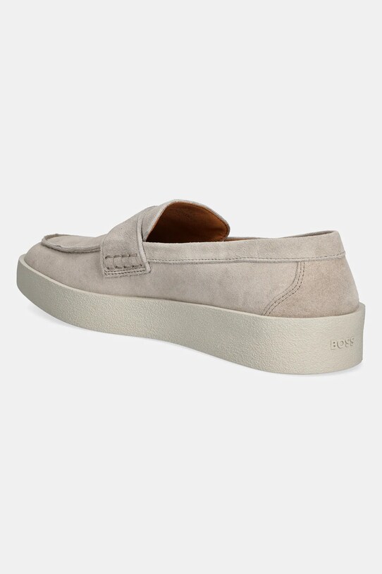 Încălțăminte BOSS mocasini din piele intoarsa Clay 50536159.131 bej