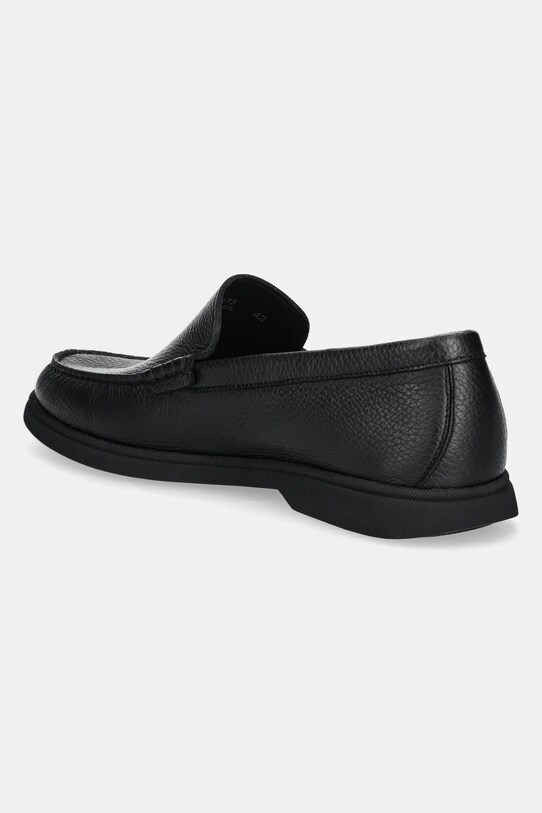 Încălțăminte BOSS mocasini de piele Sienne 50536173.005 negru