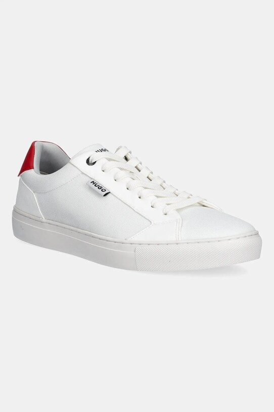 HUGO sneakersy Morrie imitacja skóry licowej biały 50535849.116