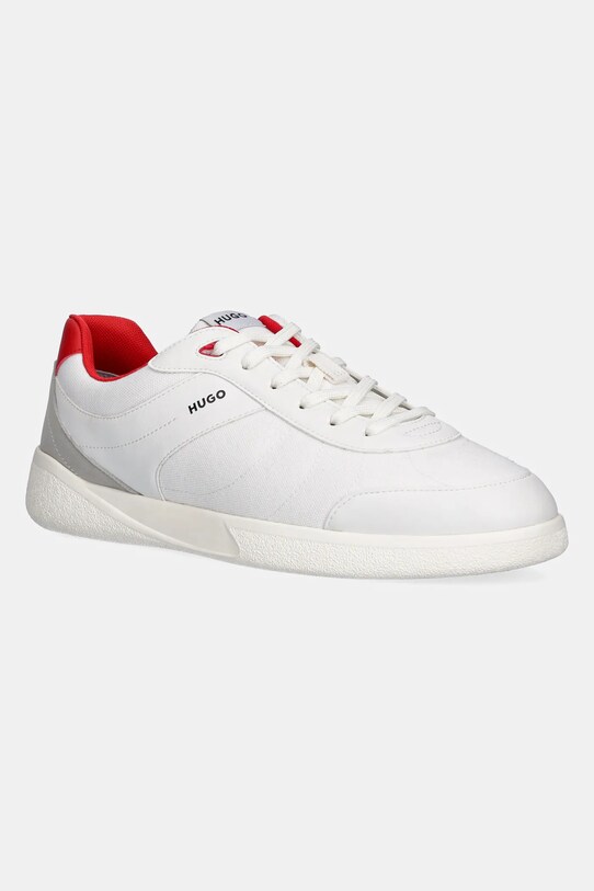 HUGO sneakersy Riven imitacja skóry licowej biały 50536302.126