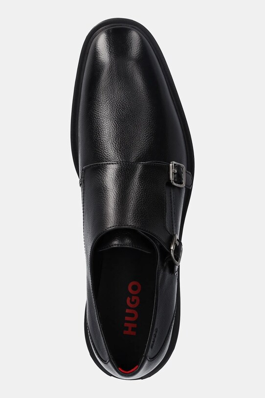 HUGO pantofi de piele Gryff negru 50536180.001