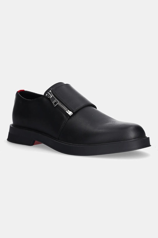 HUGO pantof Lenner piele acoperită negru 50536255.001