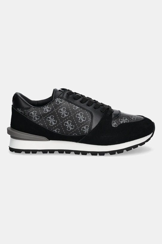Guess sneakersy ARONA FMPARO.ELL12.DKBLA czarny SS25