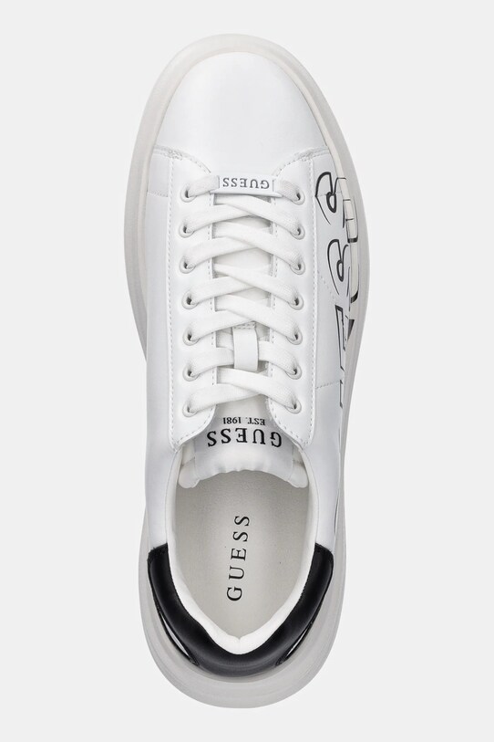 Кожаные кроссовки Guess ELBA белый FMPELB.SUE12.WHIBK