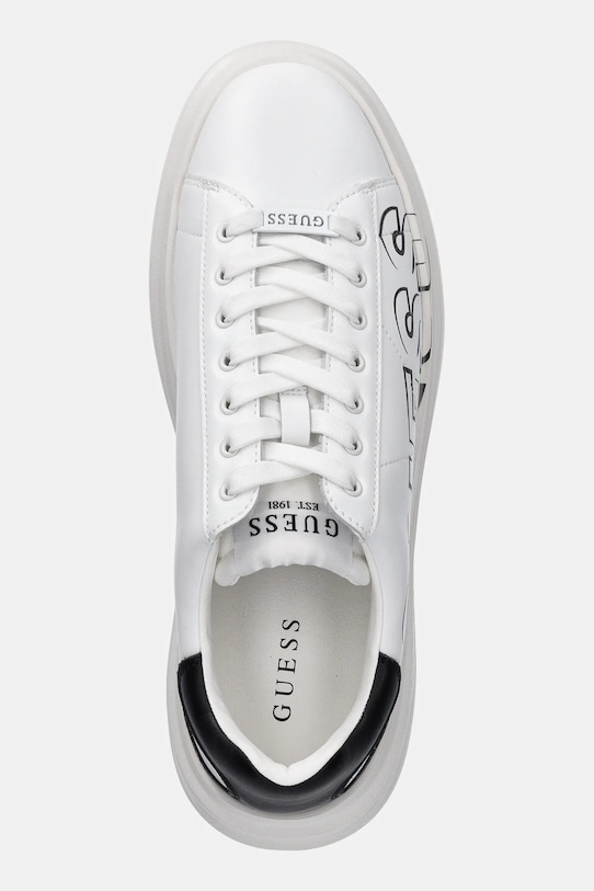 Шкіряні кросівки Guess ELBA білий FMPELB.SUE12.WHIBK