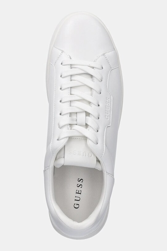 Guess sneakers WINNO alb FMPWIN.ELE12.WHITE