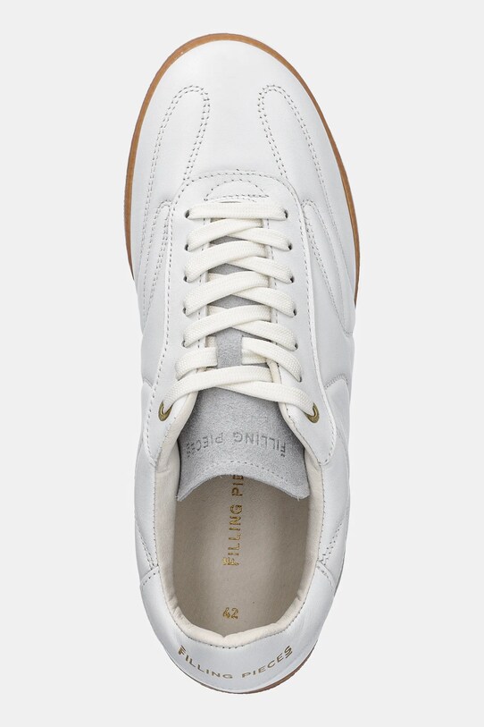 Kožené tenisky Filling Pieces Sprinter Fussquilt biela 68660061901