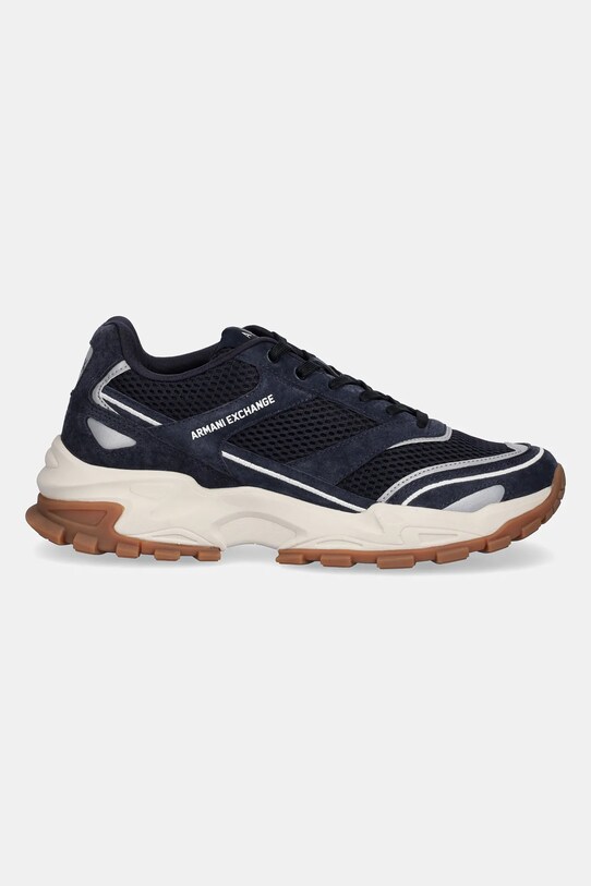 Armani Exchange sneakersy XUX246.XV916.00285 granatowy SS25