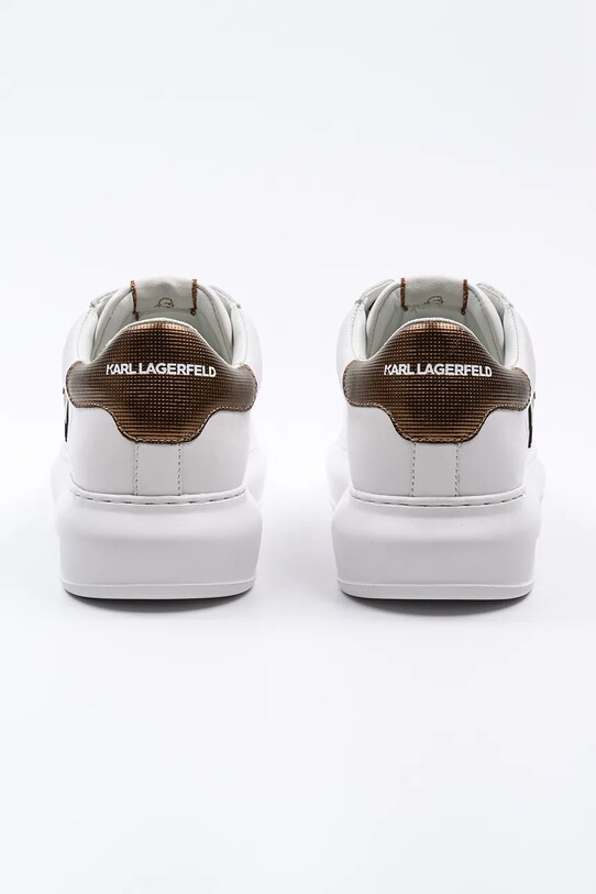 Încălțăminte Karl Lagerfeld sneakers din piele KAPRI MENS NFT KL52531M.01Z alb