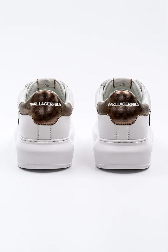 Obuwie Karl Lagerfeld sneakersy skórzane KAPRI MENS NFT KL52531M.01Z biały