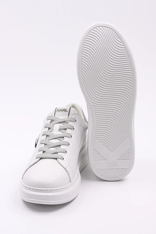Karl Lagerfeld sneakers din piele KAPRI MENS NFT KL52531M.01S alb