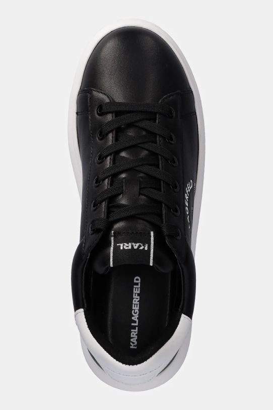 Karl Lagerfeld sneakers din piele KAPRI MENS negru KL52538K.000