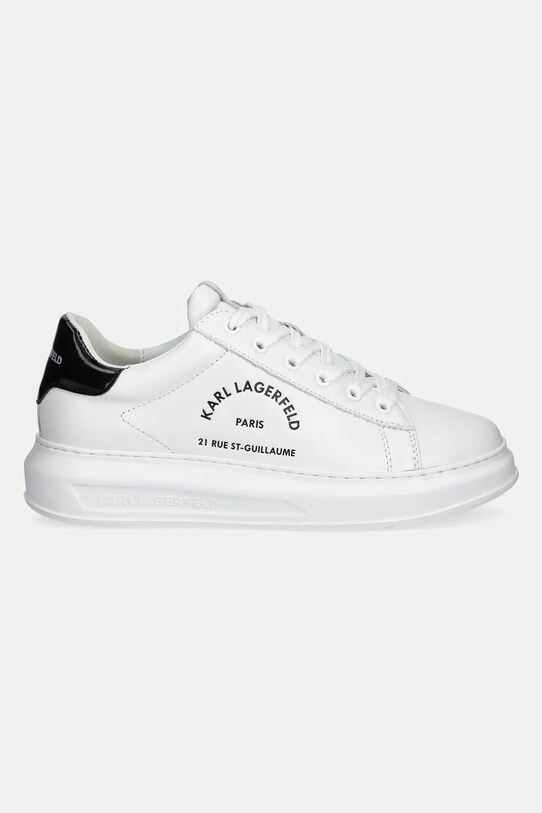 Karl Lagerfeld sneakers din piele KAPRI MENS KL52538K.011 alb SS25