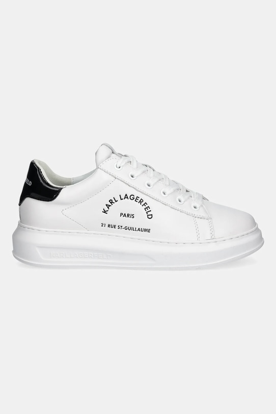 Karl Lagerfeld sneakers din piele KAPRI MENS KL52538K.011 alb SS25
