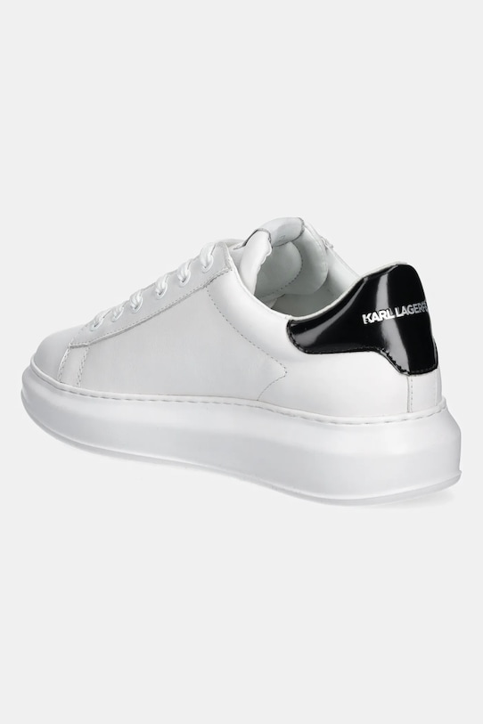 Încălțăminte Karl Lagerfeld sneakers din piele KAPRI MENS KL52538K.011 alb