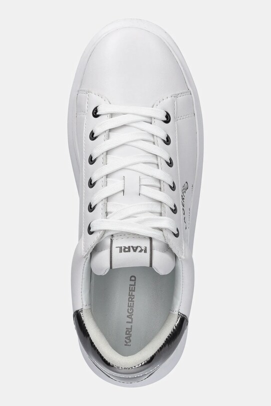 Δερμάτινα αθλητικά παπούτσια Karl Lagerfeld KAPRI MENS λευκό KL52538K.01S