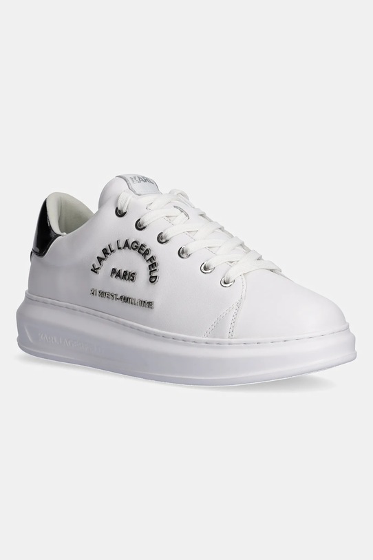 Шкіряні кросівки Karl Lagerfeld KAPRI MENS низька білий KL52539K.011
