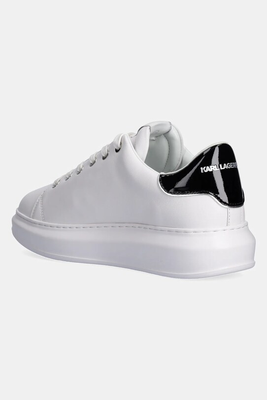 Obuwie Karl Lagerfeld sneakersy skórzane KAPRI MENS KL52539K.011 biały