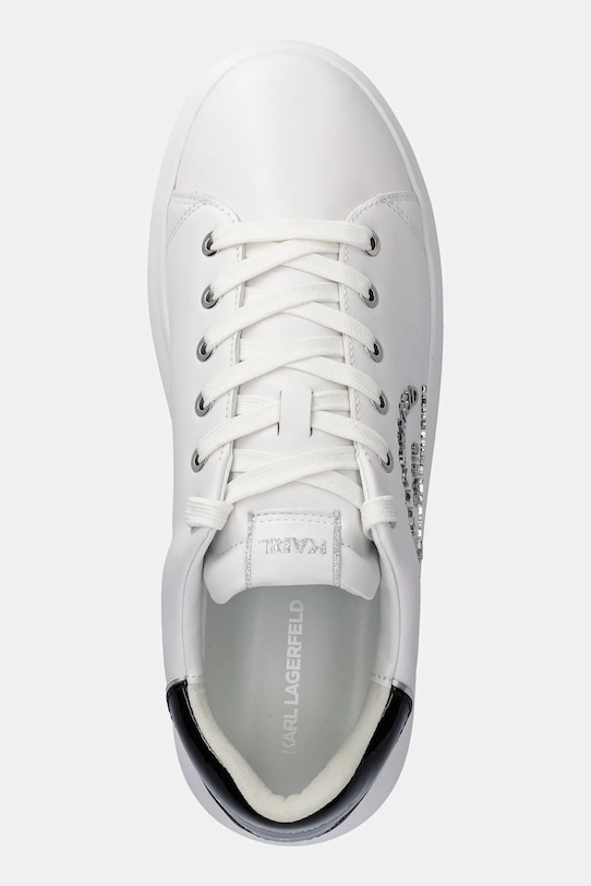 Karl Lagerfeld sneakersy skórzane KAPRI MENS biały KL52539K.011