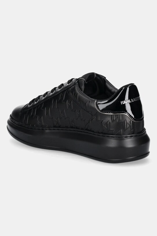 Взуття Шкіряні кросівки Karl Lagerfeld KAPRI MENS KL52549K.00X чорний
