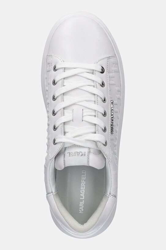 Шкіряні кросівки Karl Lagerfeld KAPRI MENS білий KL52549K.01W