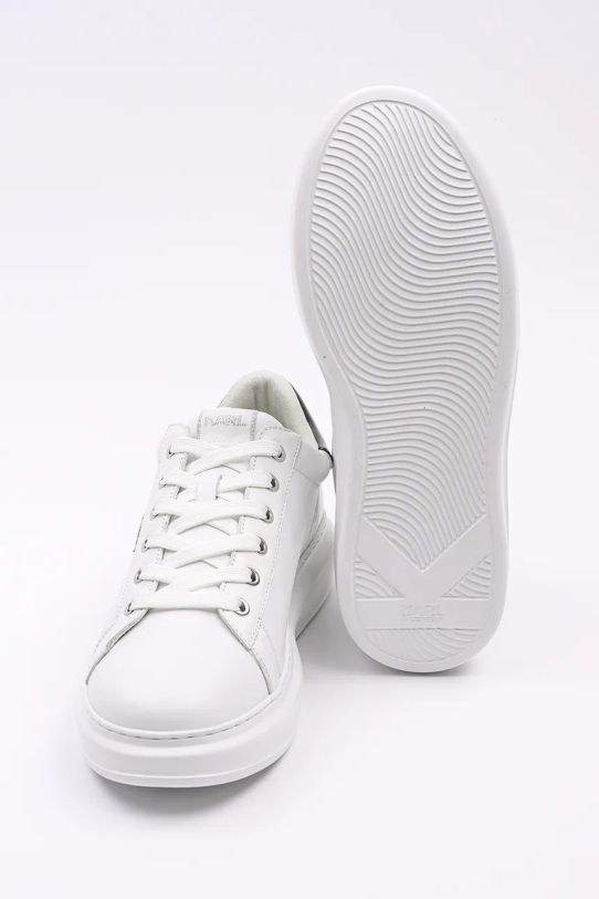 Karl Lagerfeld sneakers in pelle KAPRI MENS KL52515V.011 bianco