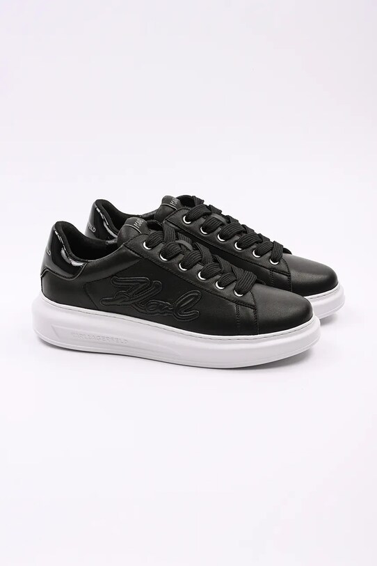 Karl Lagerfeld sneakers din piele KAPRI MENS KL52511K.000 negru SS25