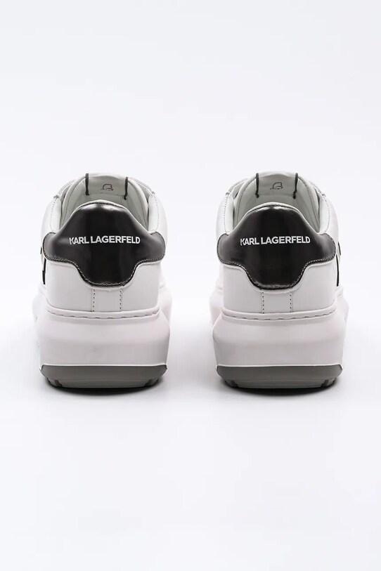 Încălțăminte Karl Lagerfeld sneakers din piele KAPRI LUG KL57530.01S alb