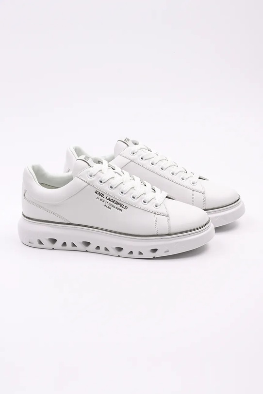 Кожени маратонки Karl Lagerfeld KAPRI KITE RSG KL54525.011 бял SS25